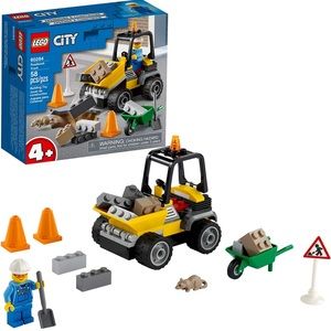 Lego set 60284 city roadwork truck